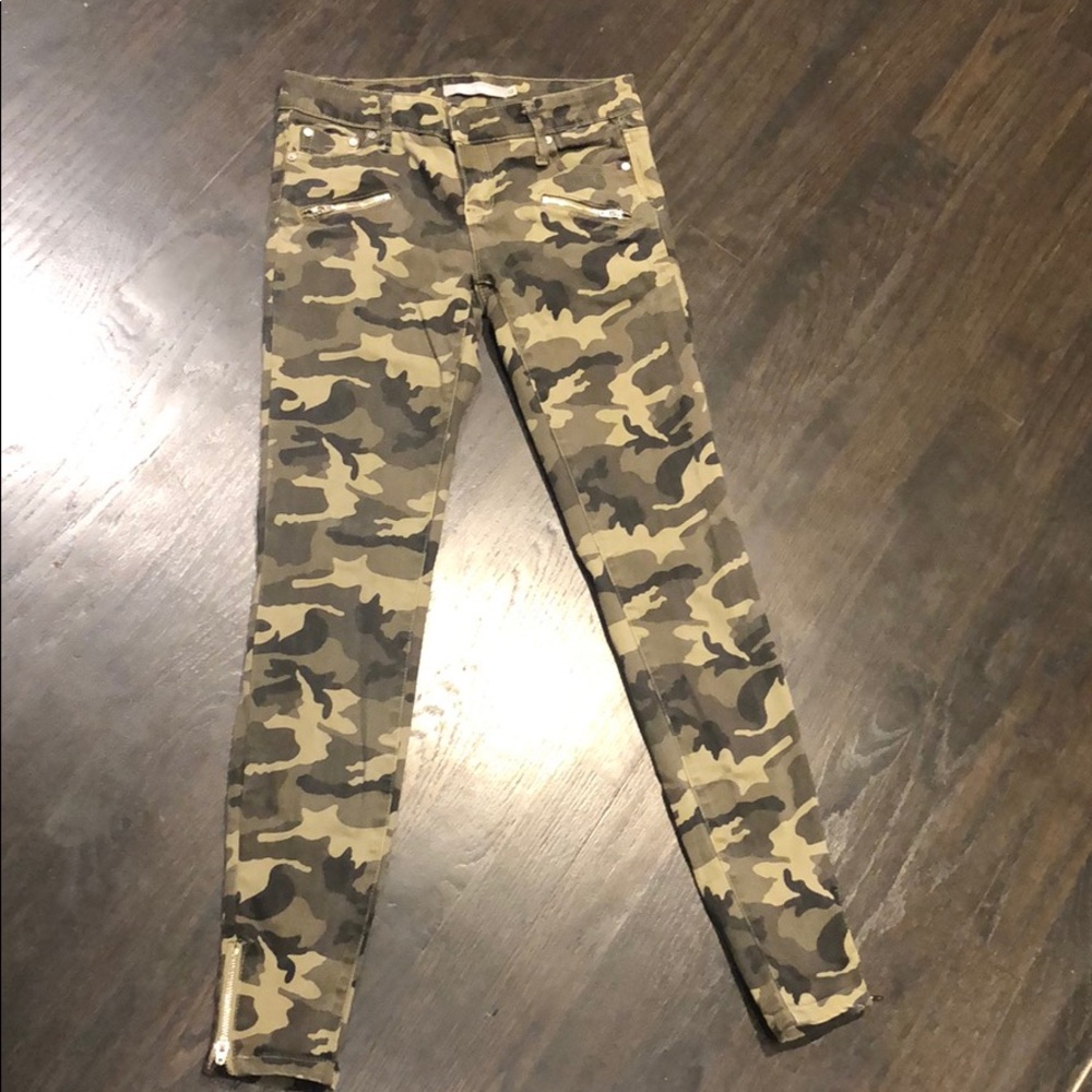Camo Skinny Jeans